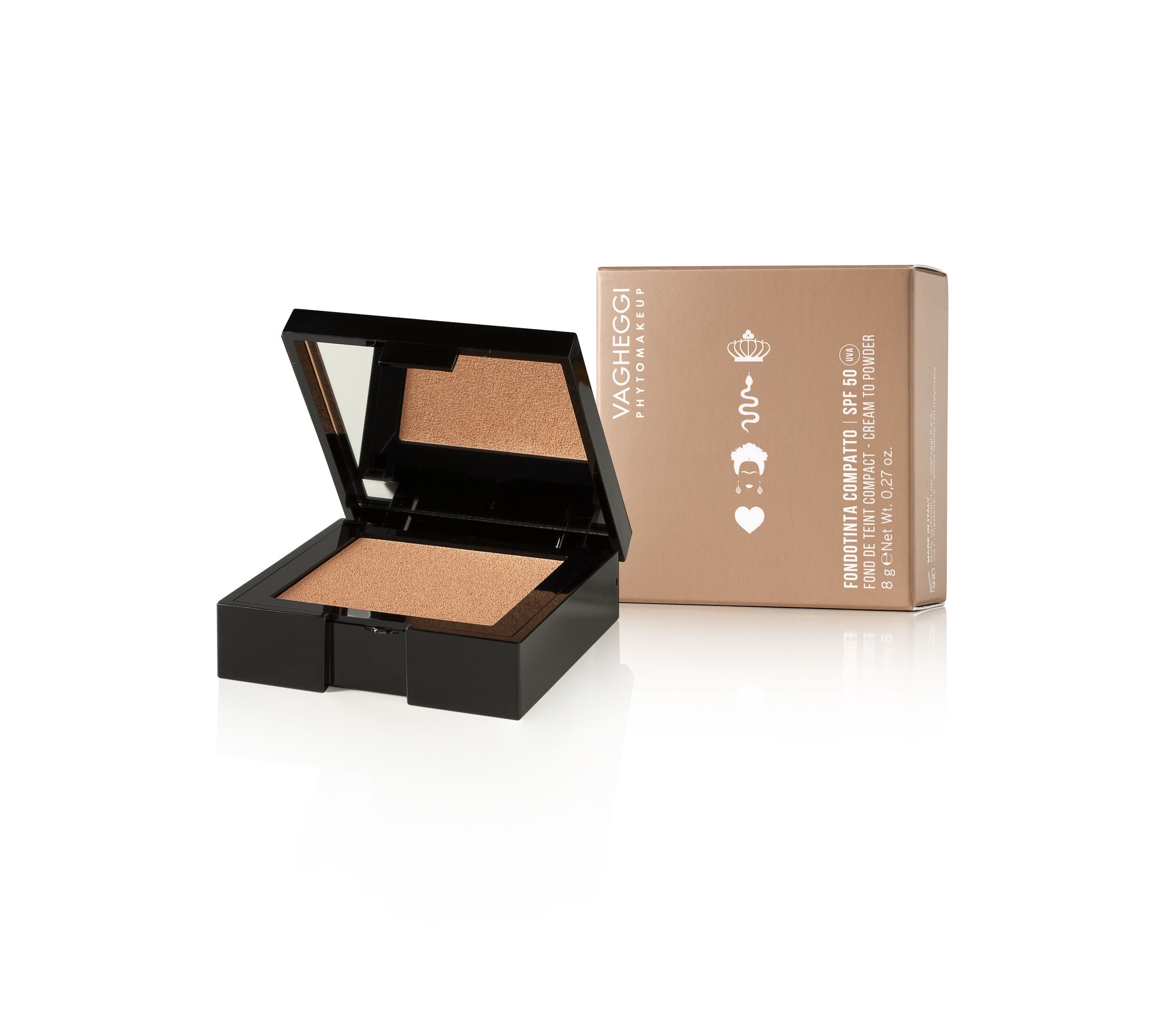 MAKE UP Натуральная тональная основа тон 20 SPF50, 8 мл